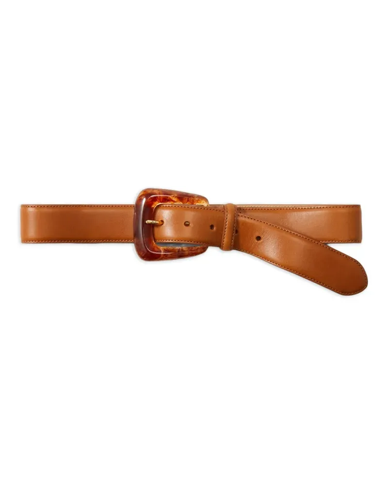 Veronica Beard arch resin belt - Braun Braun