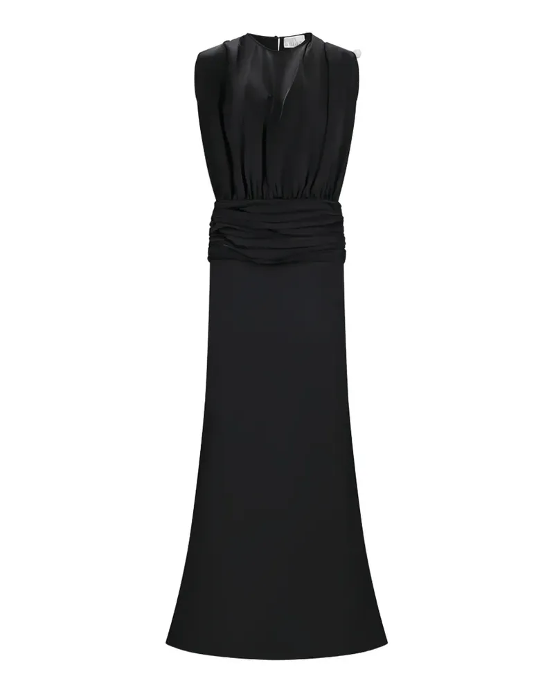 Giuseppe di Morabito crystal-embellished ruched maxi dress - Schwarz Schwarz