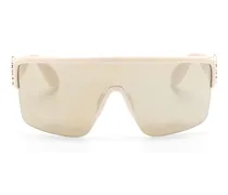 Sonnenbrille mit Monogramm-Schild