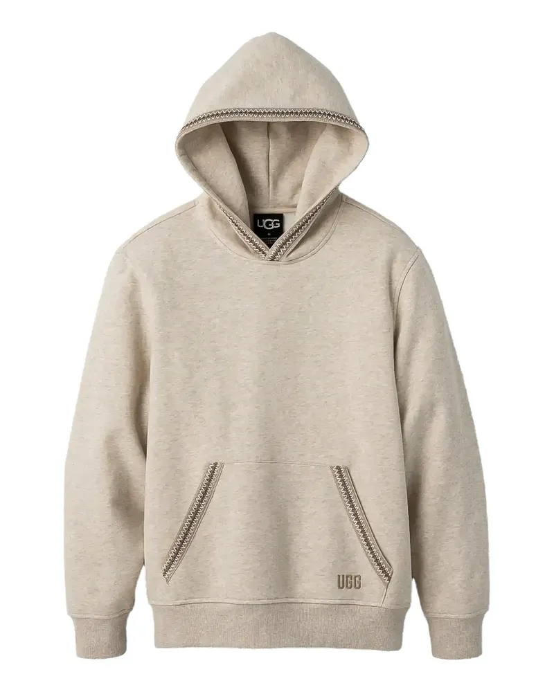 UGG Tasman Hoodie mit Flechtbesatz - Nude Nude