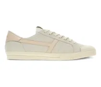 Sneakers aus Wildleder - Nude