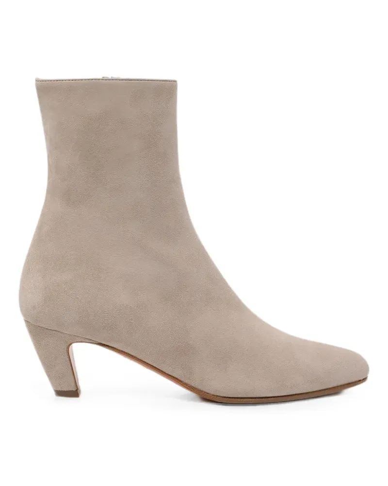 Aquazzura Sloan suede ankle boots - Grau Grau