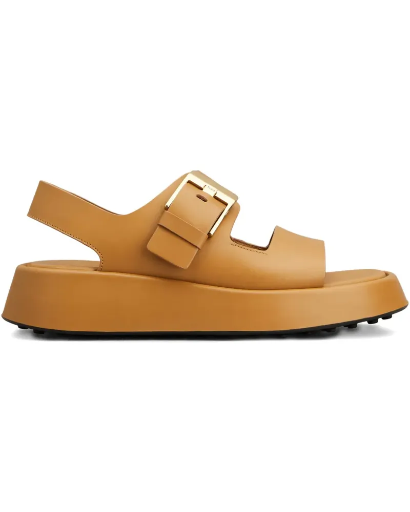 TOD'S Sandalen mit Schnallenriemen - Braun Braun