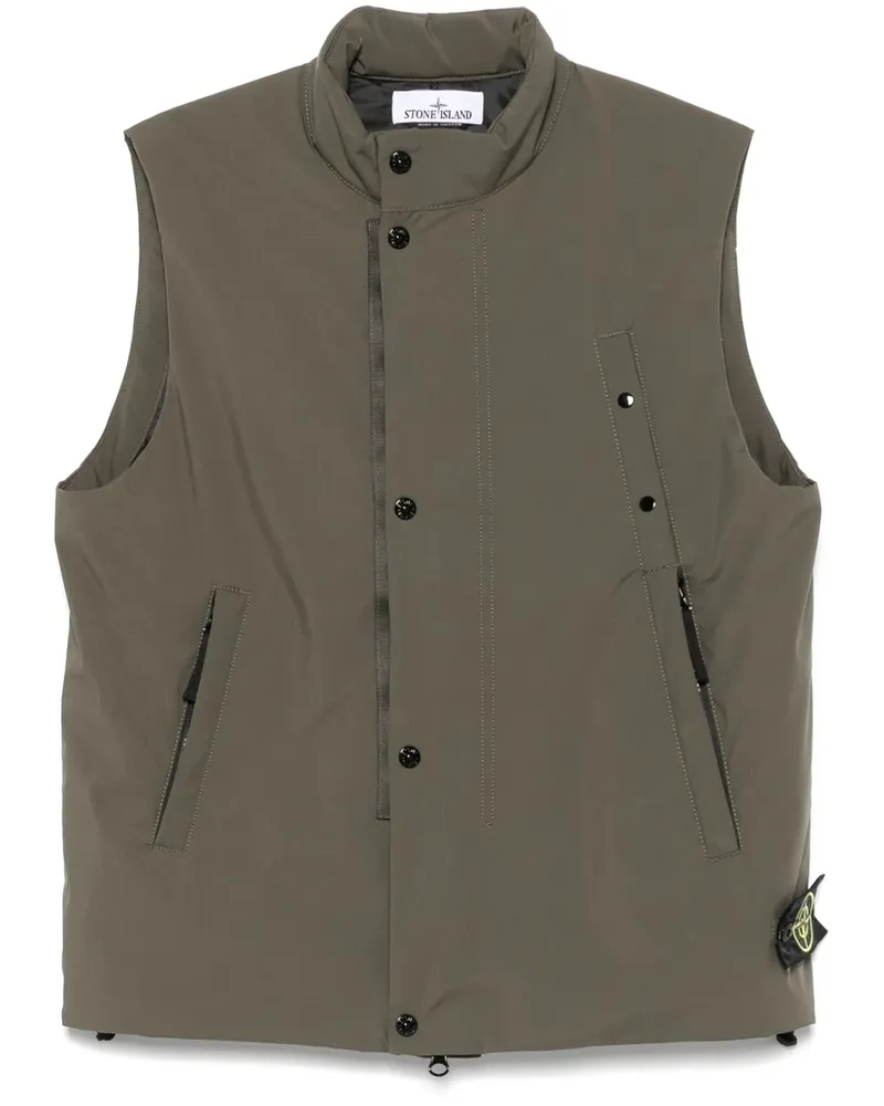 Stone Island Shell-R Weste - Grün Grün