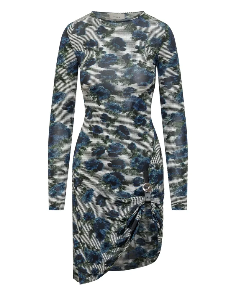 COPERNI floral knot midi dress - Blau Blau