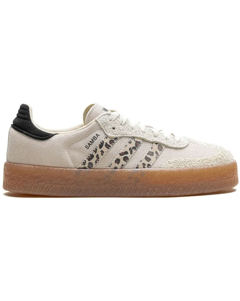 adidas Sambae "Leopard Off White" Sneakers - Nude Nude