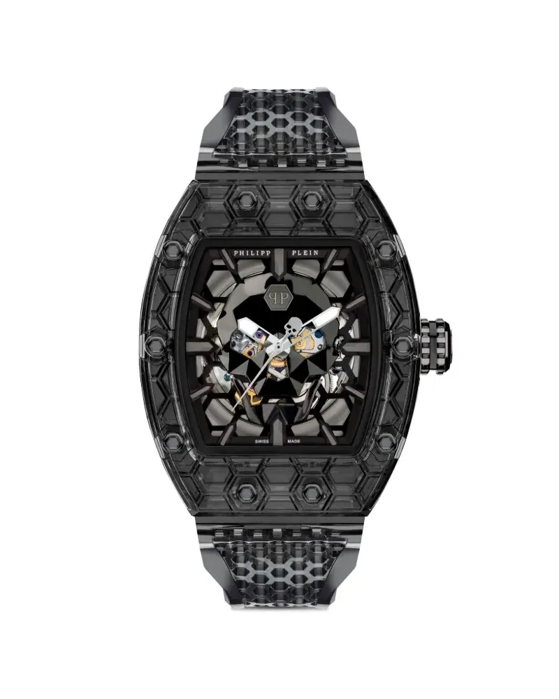 Philipp Plein Crypto King CRY$TAL GHOST 55mm - Schwarz Schwarz