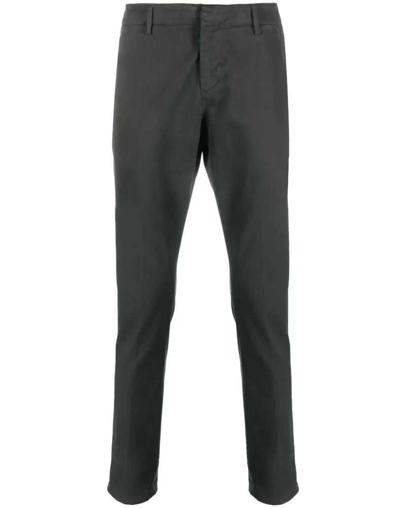 Dondup Chino mit Tapered-Bein - Grau Grau