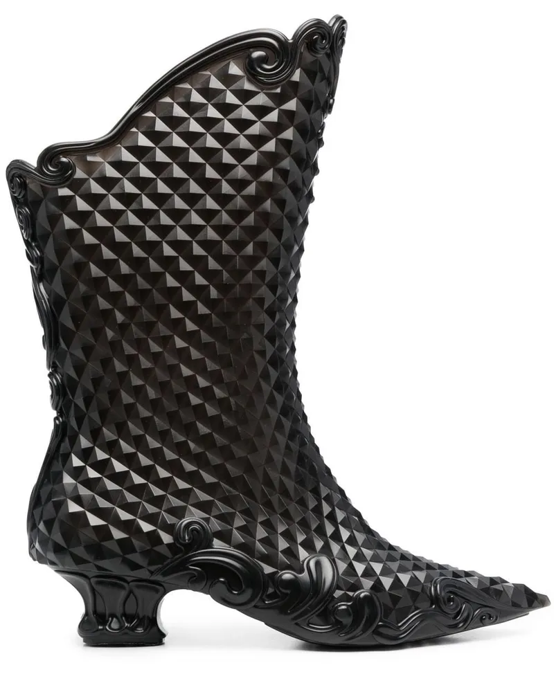 Y/PROJECT x Melissa Court Stiefel Schwarz