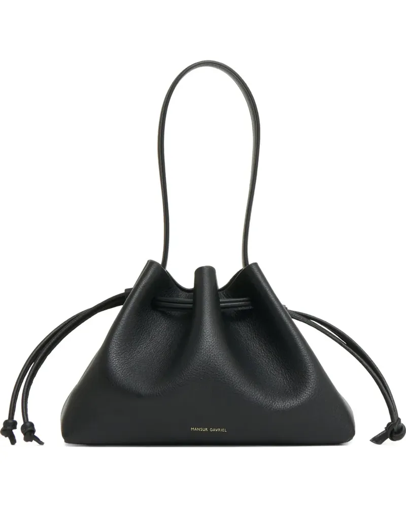 Mansur Gavriel Mini Tasche aus Kordelzug - Schwarz Schwarz