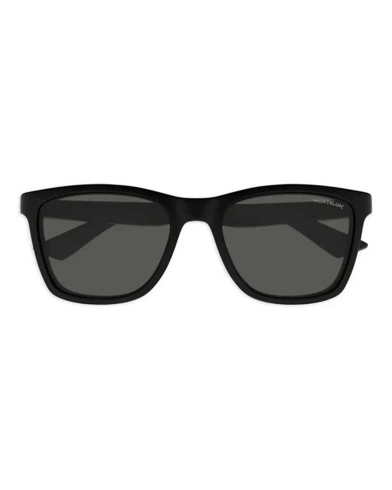 Montblanc square-frame sunglasses - Schwarz Schwarz