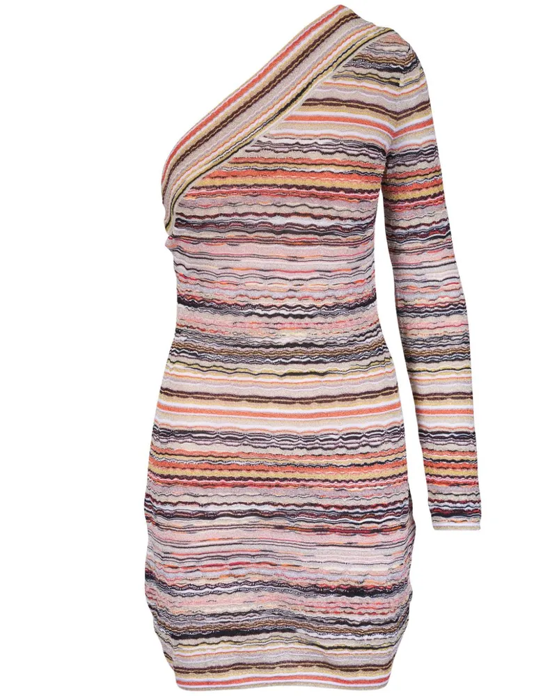 Missoni Gestreiftes Minikleid - Rosa Rosa