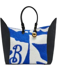 Burberry Große Handtasche Blau