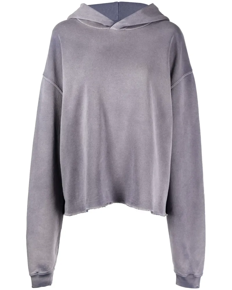 Maison Margiela Ausgeblichener Hoodie - Violett Violett