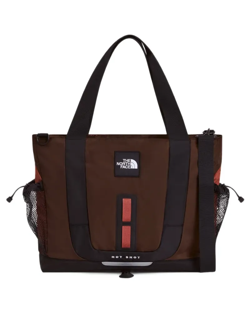 The North Face Hot Shot Tote Bag 23L braun schwarz rot Braun