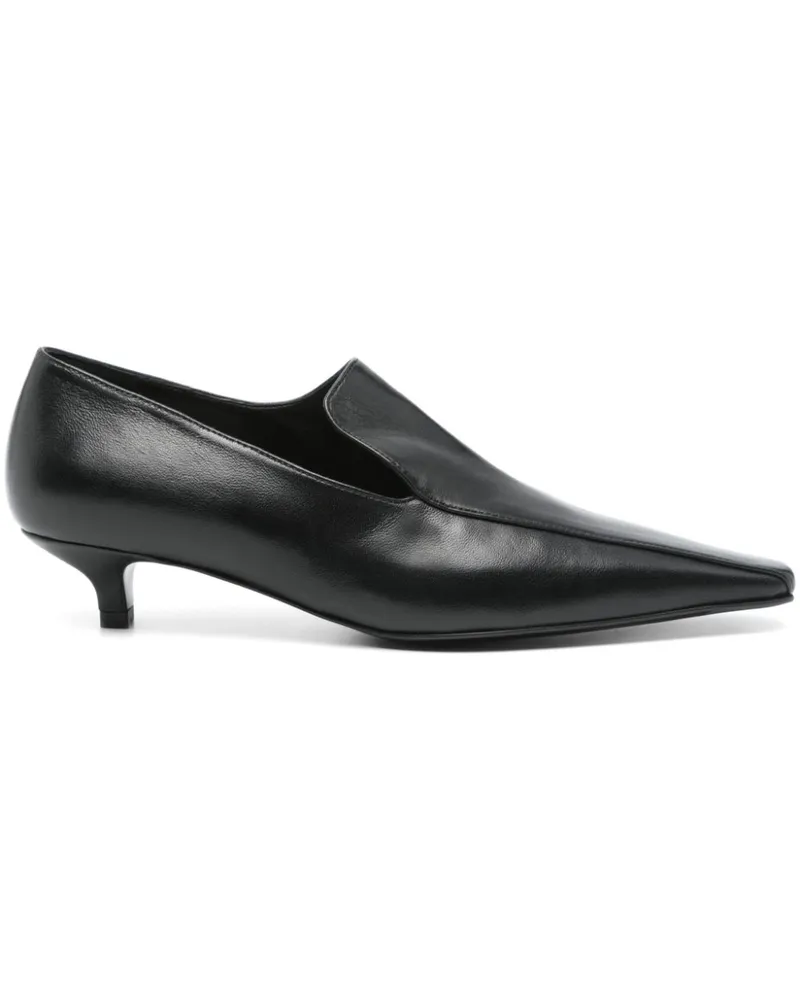 Totême Loafer aus Leder - Schwarz Schwarz
