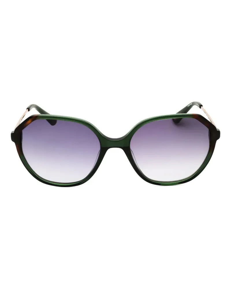 Anne Klein oversized-frame sunglasses - Grün Grün