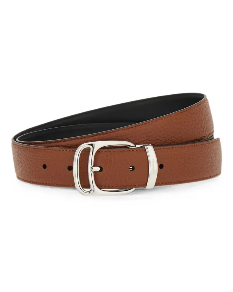 Ferragamo Wendbarer Gürtel - Braun Braun