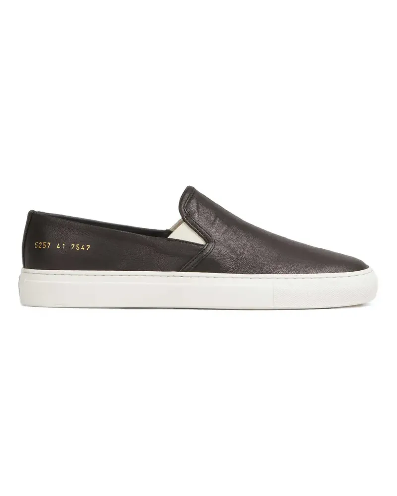 Common Projects slip-on leather sneakers - Schwarz Schwarz