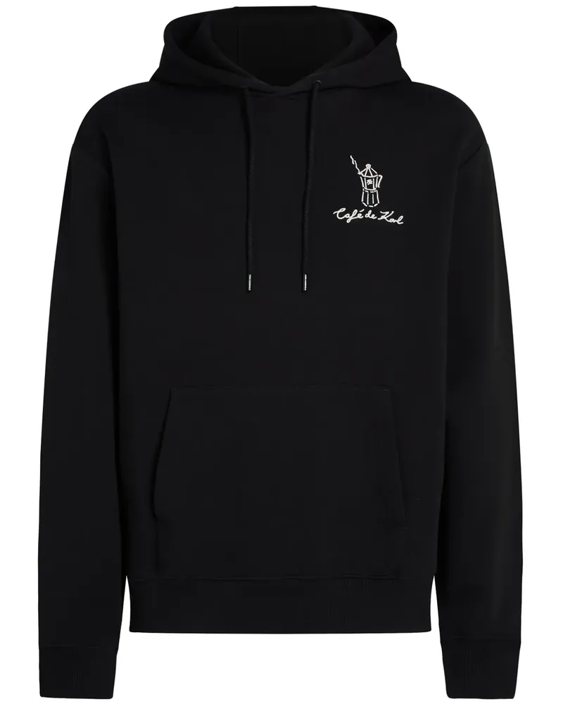 Karl Lagerfeld x Jorge Parra Hoodie - Schwarz Schwarz