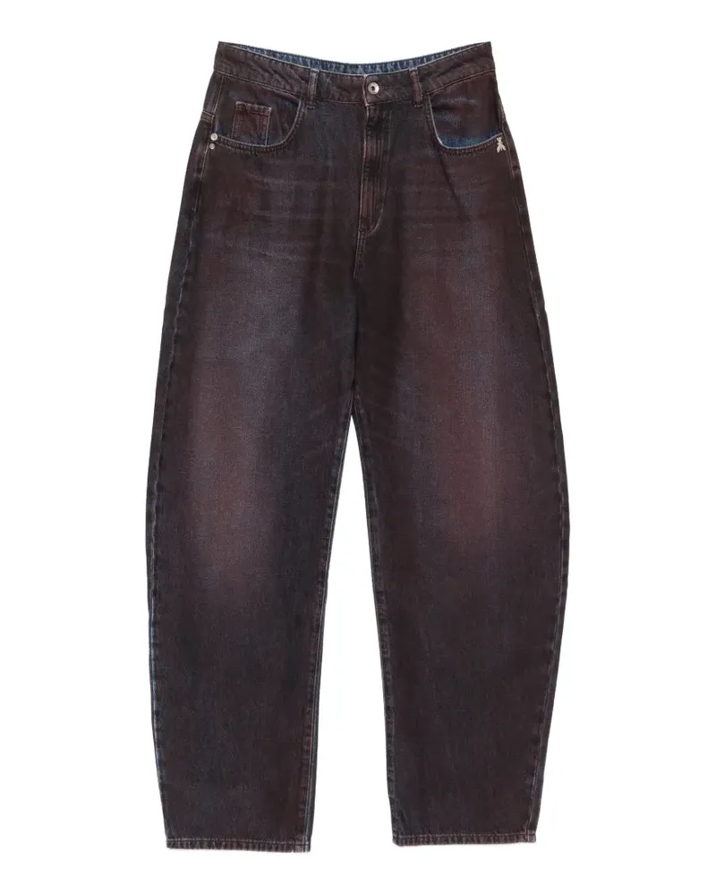 Patrizia Pepe Barrel-Leg-Jeans - Blau Blau