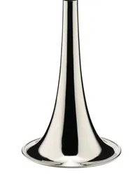 Alessi Trumpet Vase (16,7cm x 14,9cm Silber