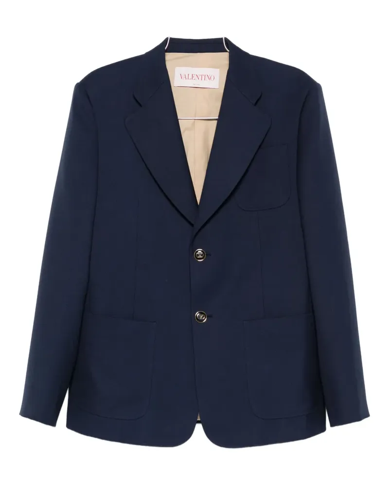 Valentino Garavani Einreihiges Sakko - Blau Blau