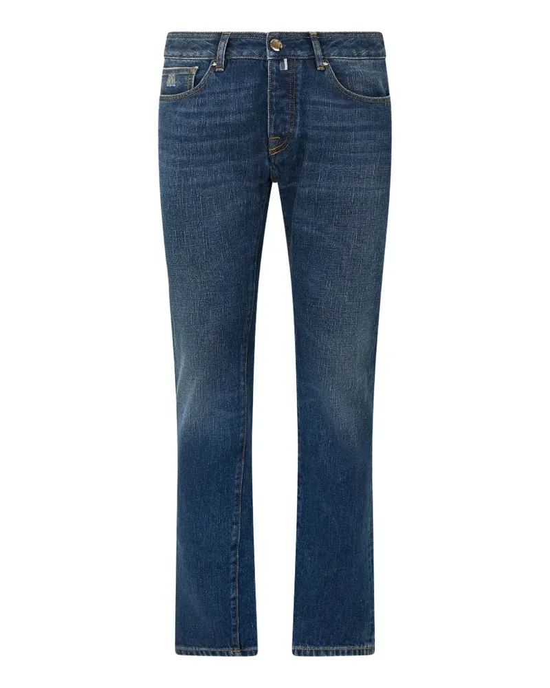 MOORER straight-leg jeans - Blau Blau