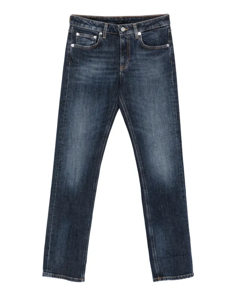 Dondup Coco faded straight-leg jeans - Blau Blau
