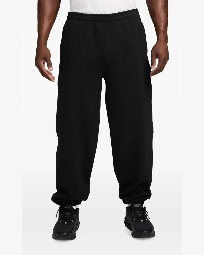 Nike Jogginghose mit Logo-Stickerei - Schwarz Schwarz