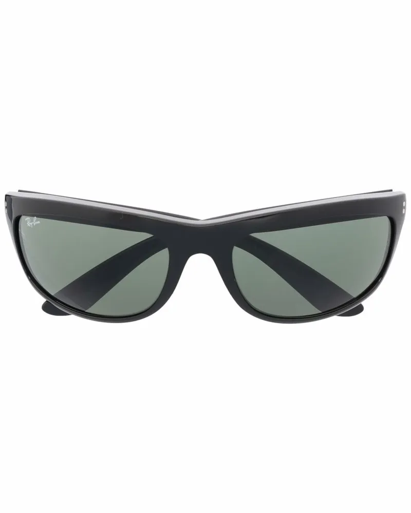 Ray Ban Klassische Cat-Eye-Sonnenbrille - Schwarz Schwarz