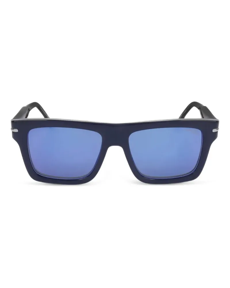 Carrera Eckige Sonnenbrille mit Streifen - Schwarz Schwarz