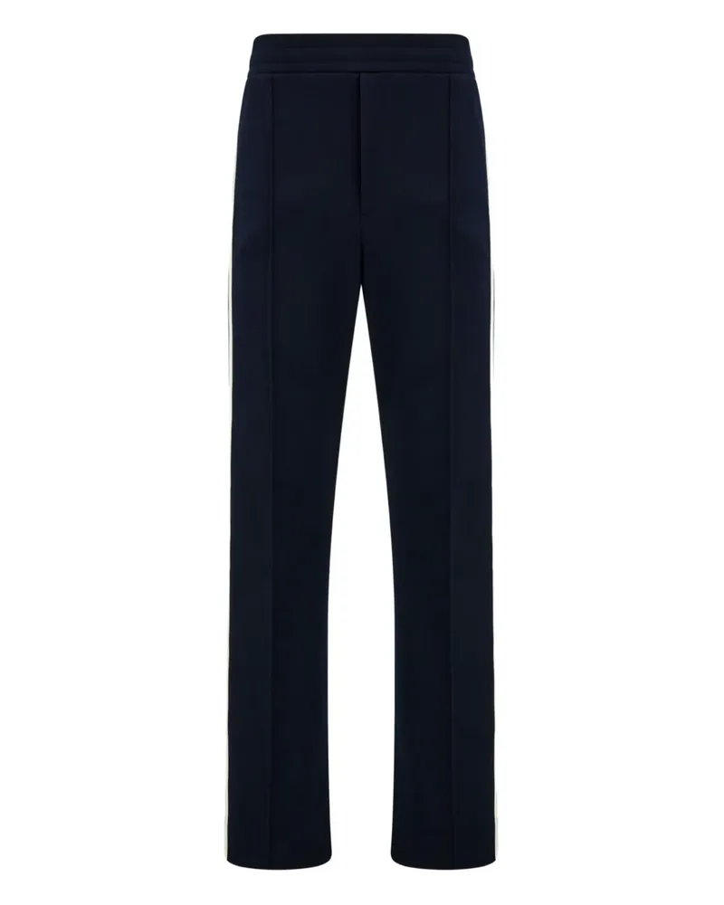 Ferragamo Gestreifte Hose mit Taschen - Blau Blau