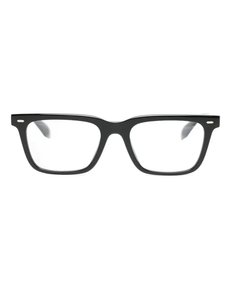 Oliver Peoples N.10 square-frame glasses - Schwarz Schwarz