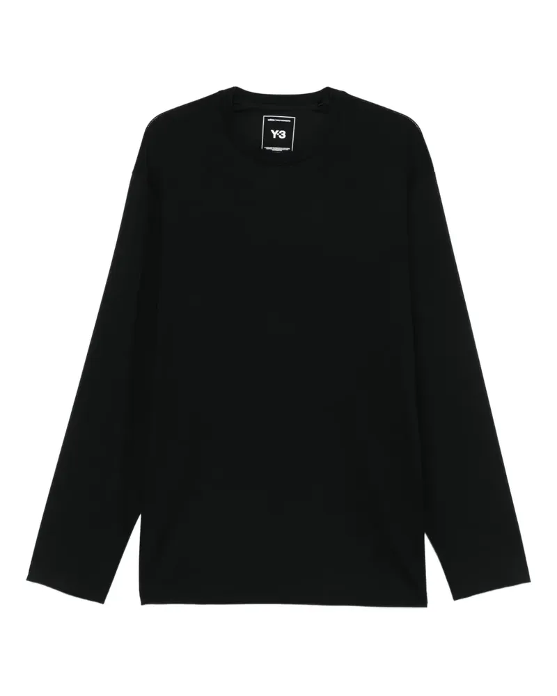 Y-3 Klassisches Langarmshirt - Schwarz Schwarz