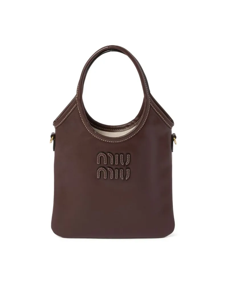 Miu Miu Ivy Handtasche - Braun Braun