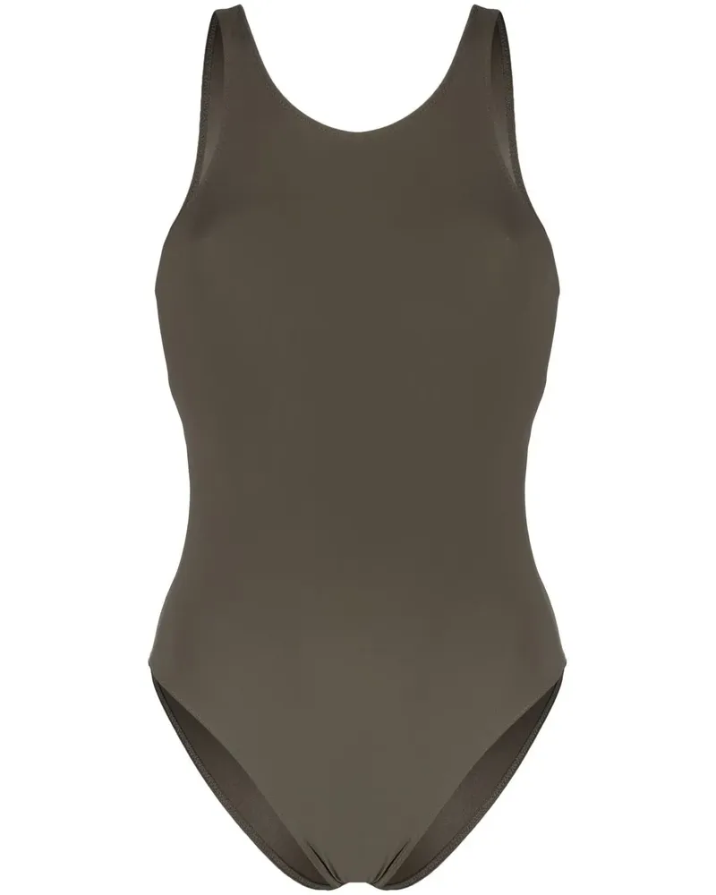 LIDO Ärmelloser Badeanzug - Grün Grün