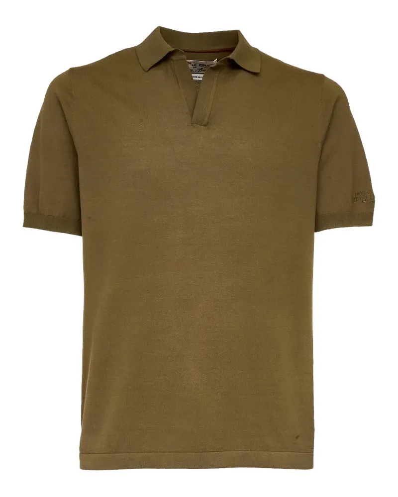 MC2 Saint Barth Sloan logo-embroidered T-shirt - Grün Grün