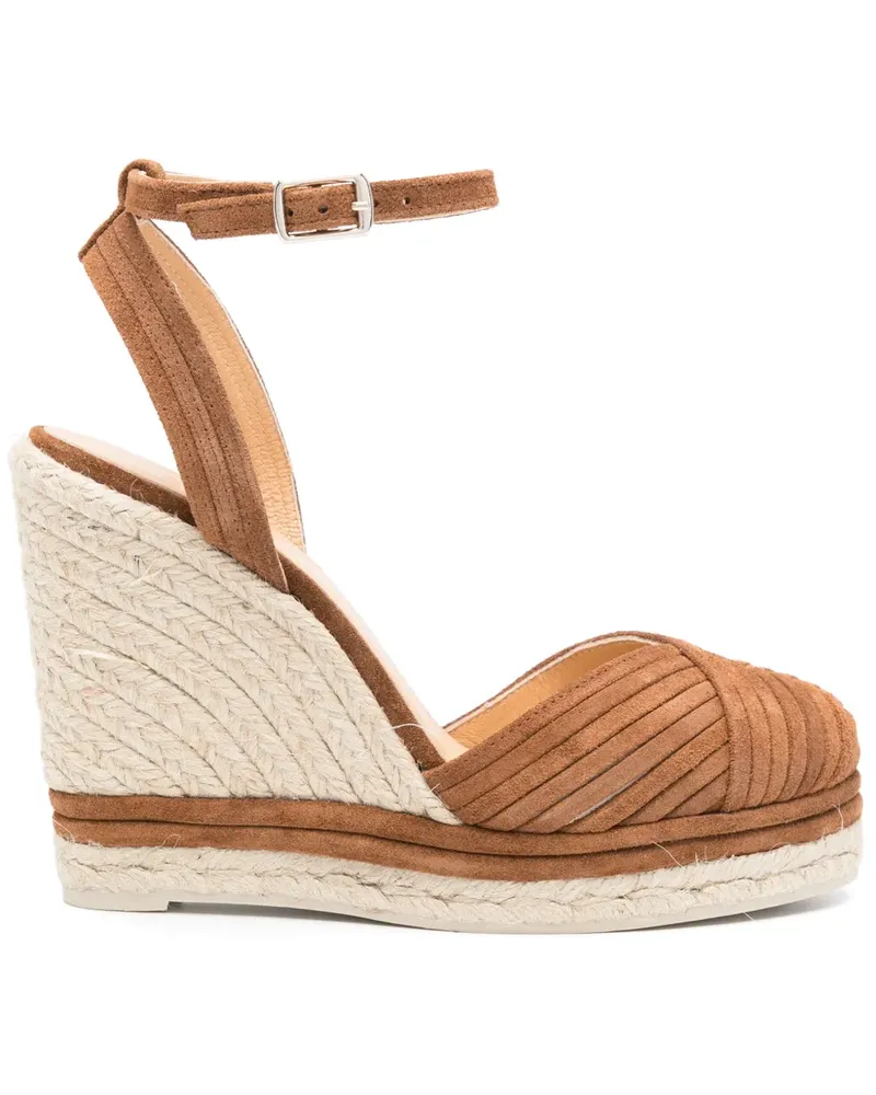 Castañer Colina Espadrilles 130mm - Braun Braun