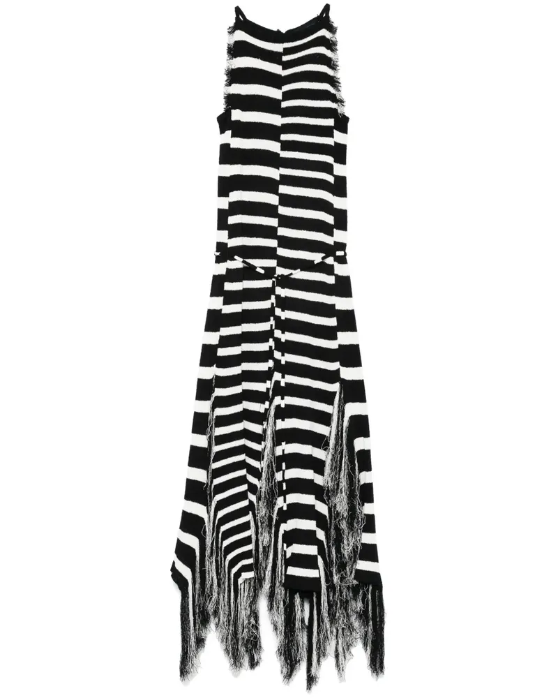 Proenza Schouler Yves Maxikleid - Schwarz Schwarz