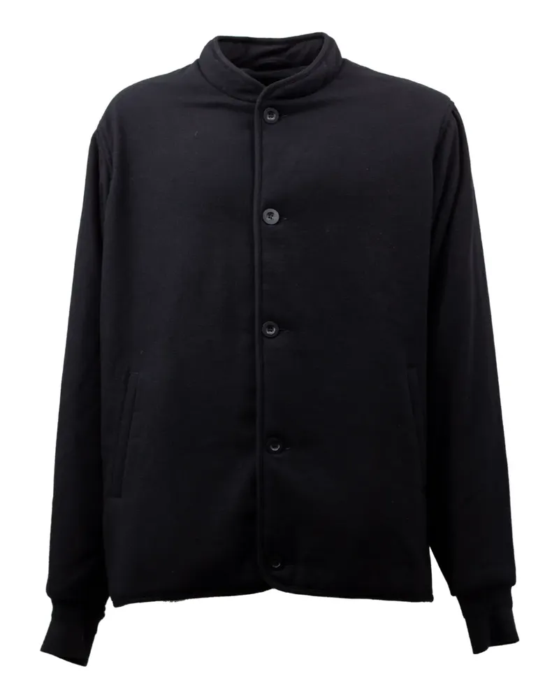 Casey Casey Jacke mit Knopfverschluss - Schwarz Schwarz