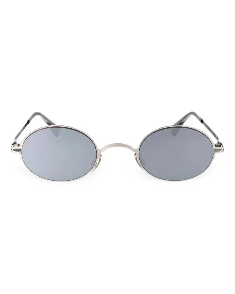 Mykita round-frame mirrored sunglasses - Silber Silber