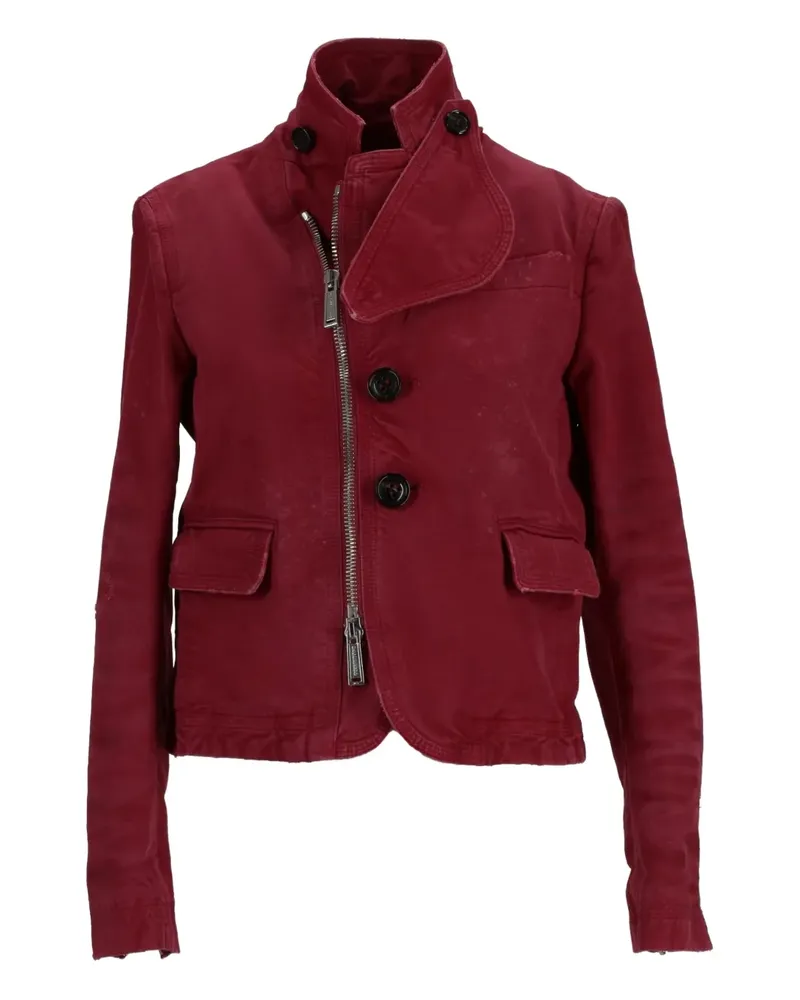 Dsquared2 D2 Jacke mit Reißverschluss - Rot Rot