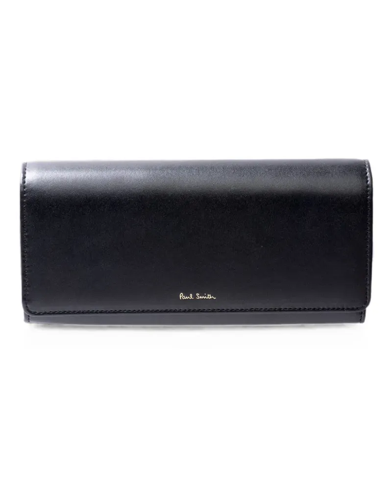 Paul Smith Portemonnaie mit Artist Stripe-Print - Schwarz Schwarz
