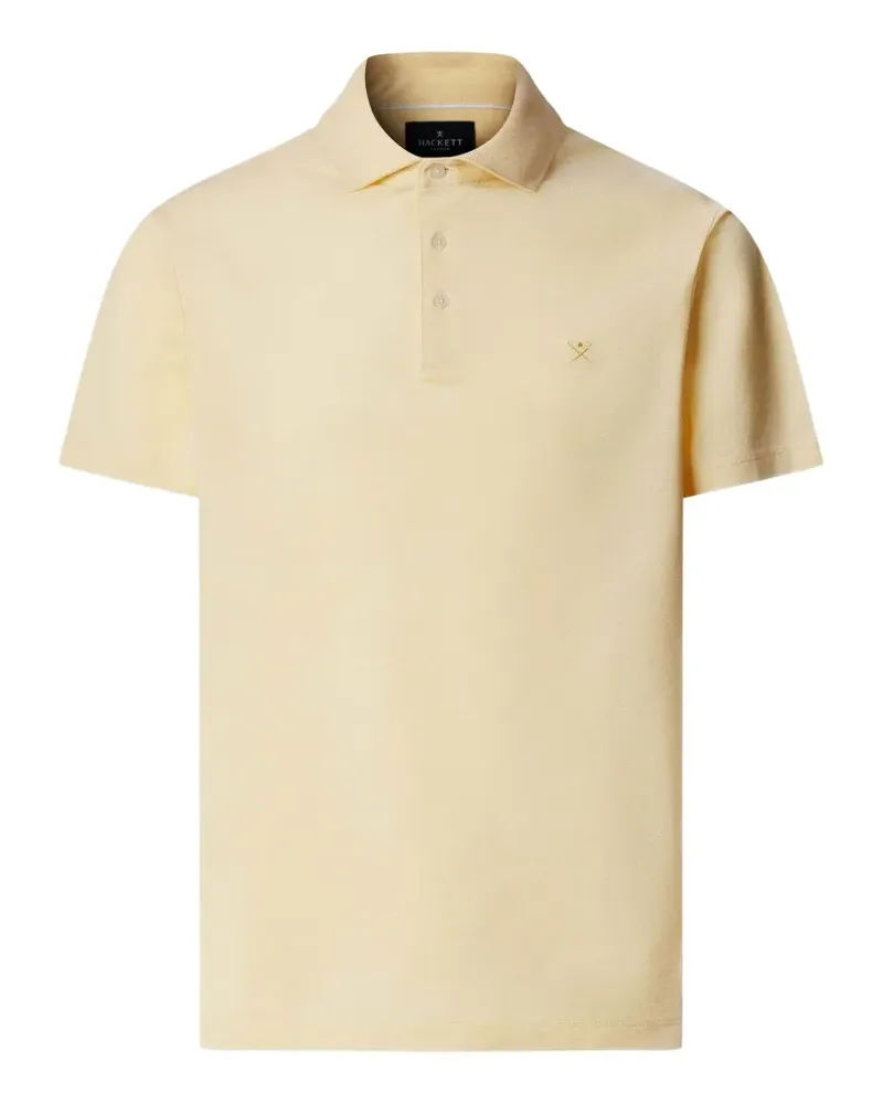Hackett Poloshirt aus Piqué - Gelb Gelb