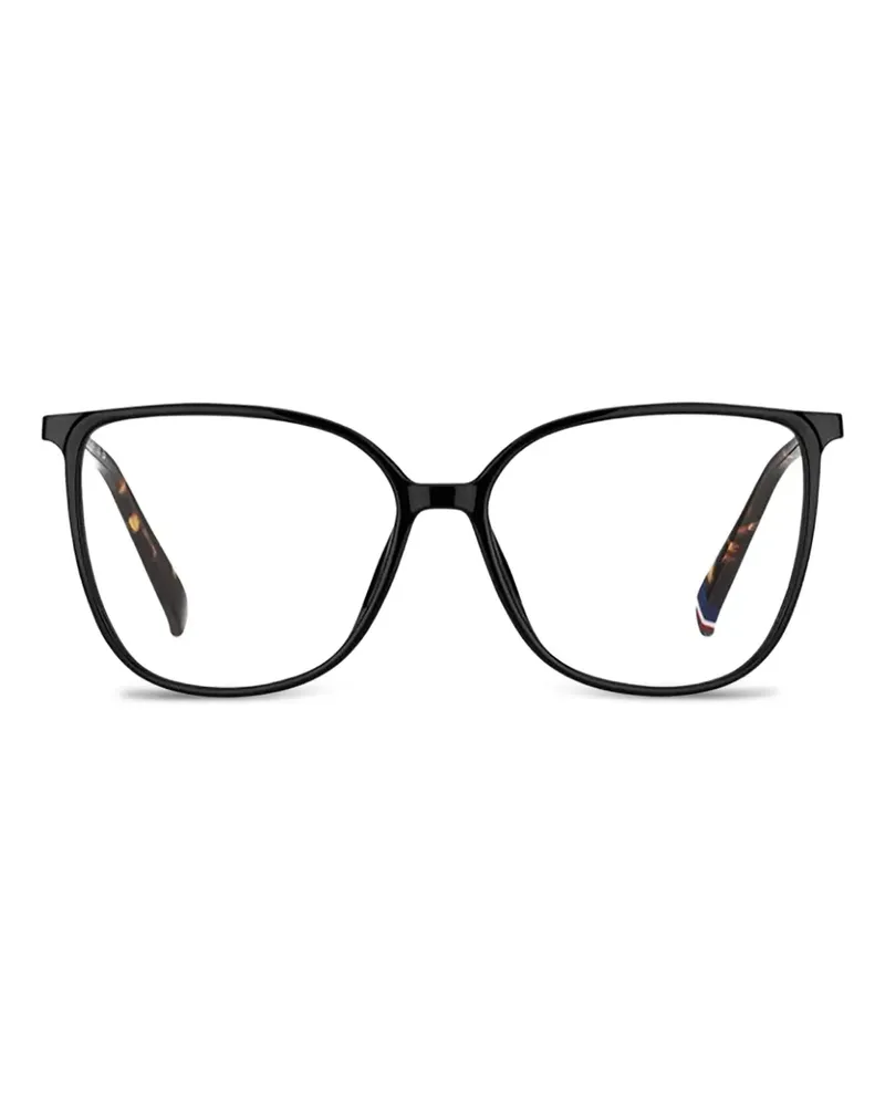 Tommy Hilfiger Brille mit Logo - Schwarz Schwarz