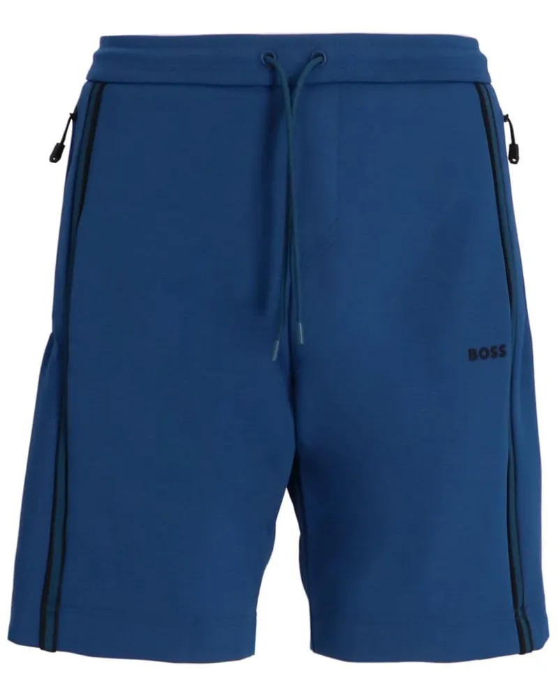 HUGO BOSS Shorts mit Logo - Blau Blau