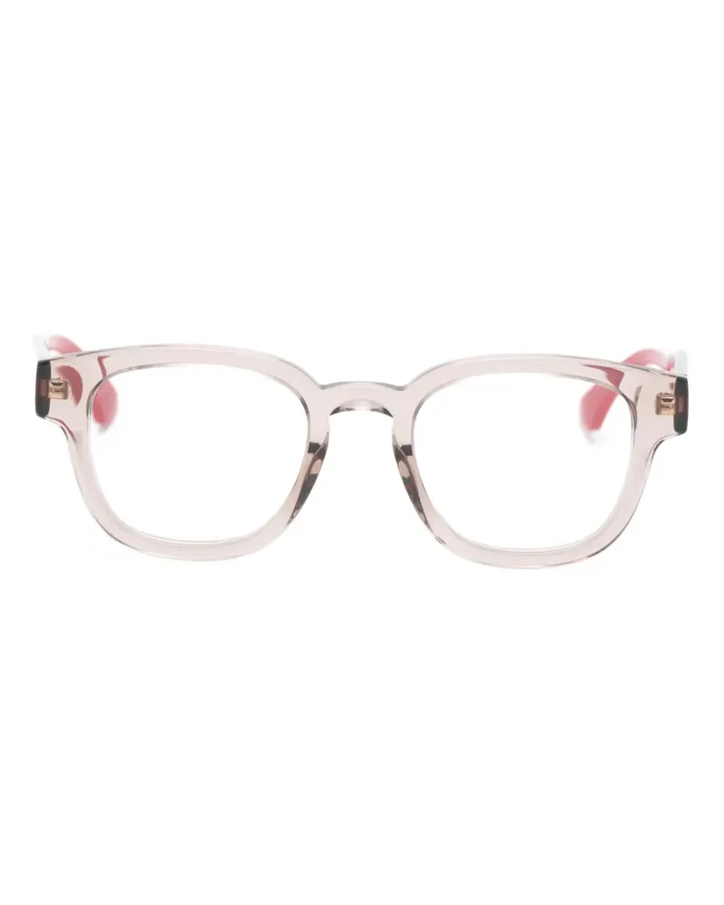 Gucci Brille mit eckigem Gestell - Rosa Rosa