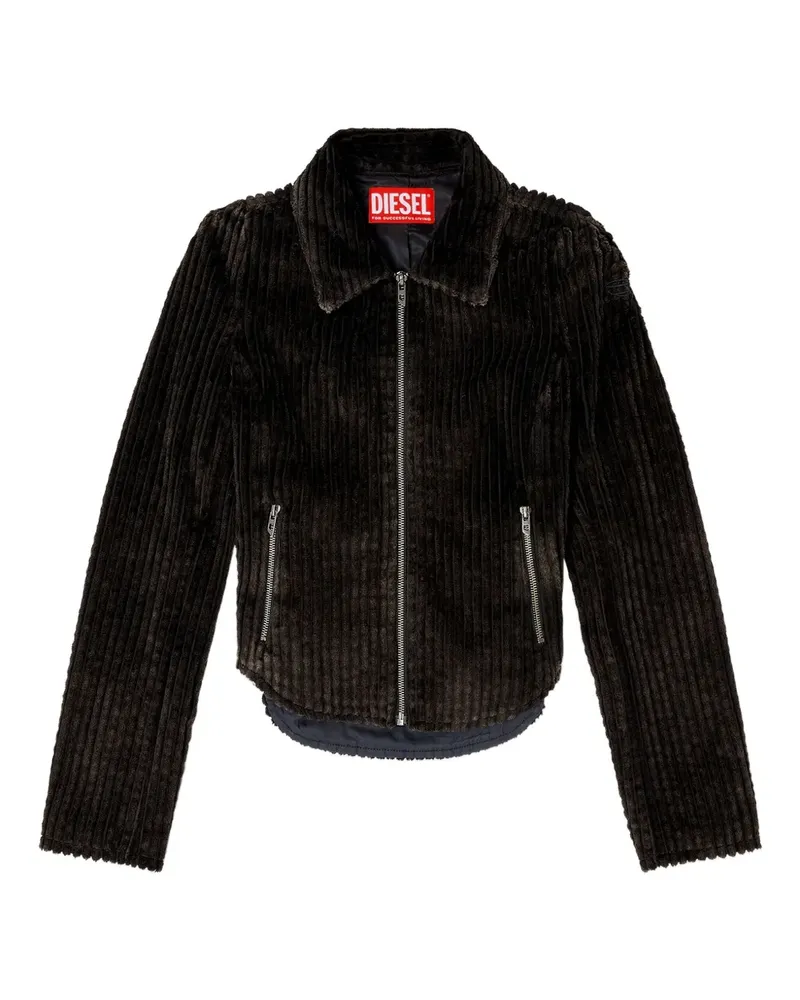 Diesel G-ENEA Jacke mit Reißverschluss - Braun Braun