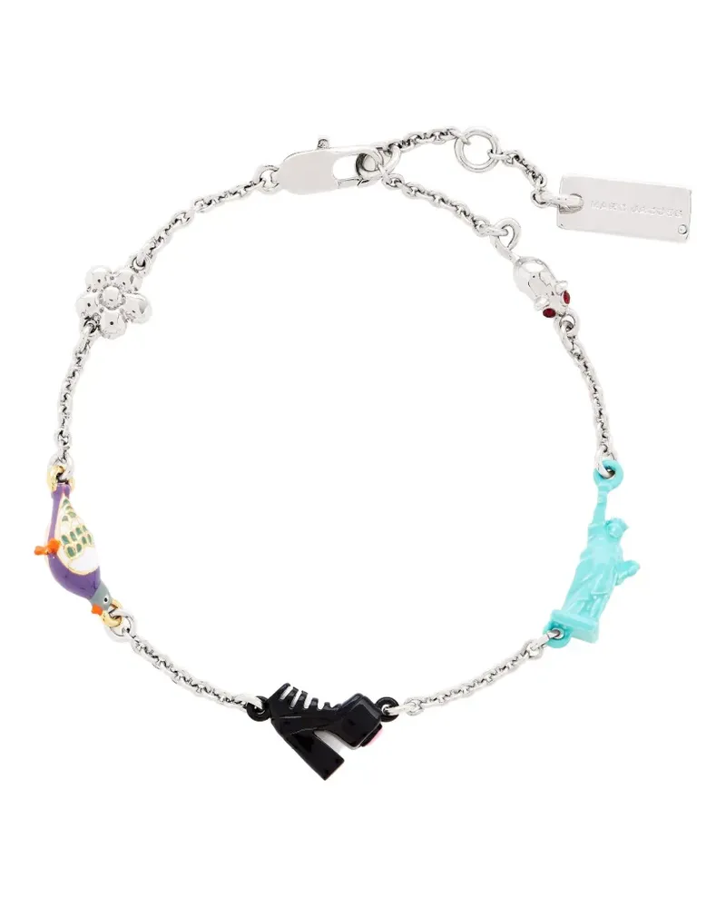 Marc Jacobs Armband mit Anhänger - Silber Silber